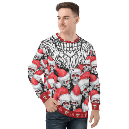 Mens All Over Print Sweater