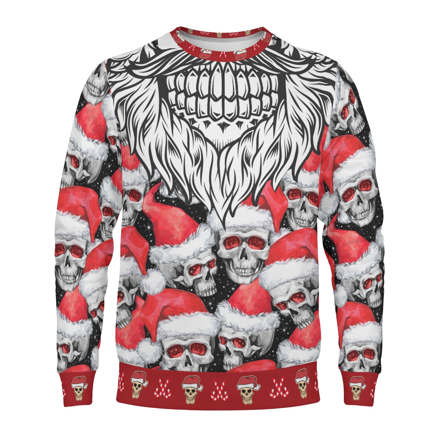 Mens All Over Print Sweater