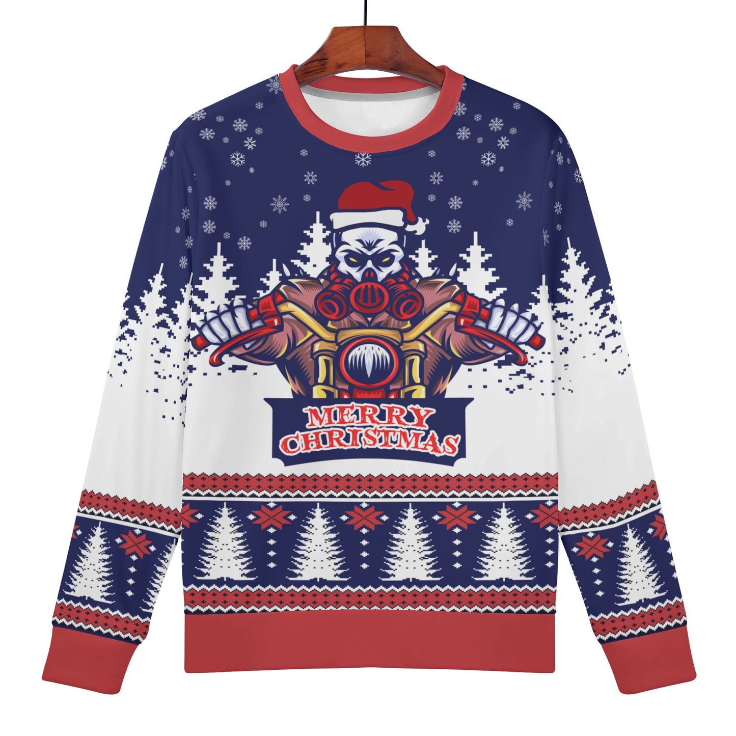 Mens All Over Print Sweater