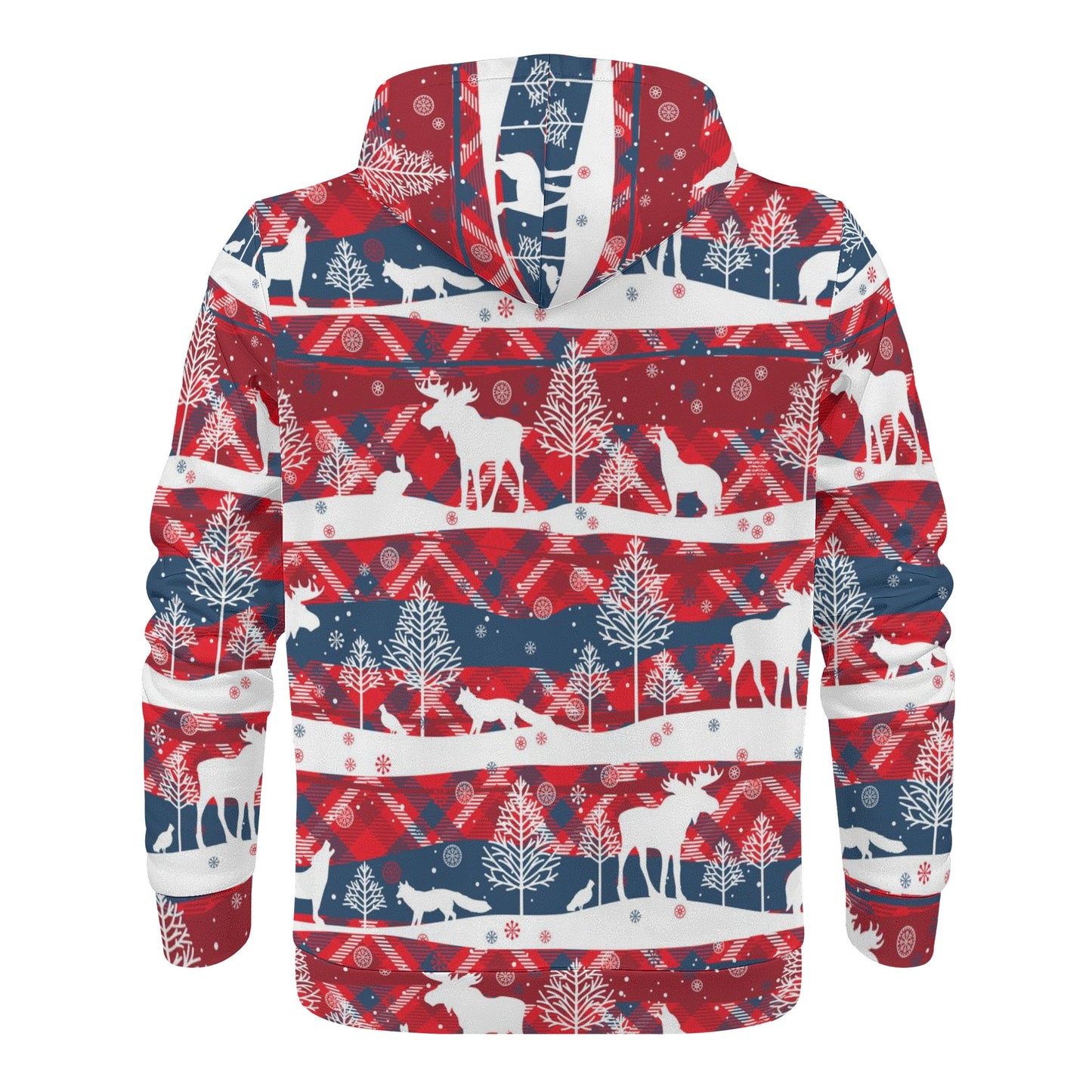 Mens All Over Print Hoodie