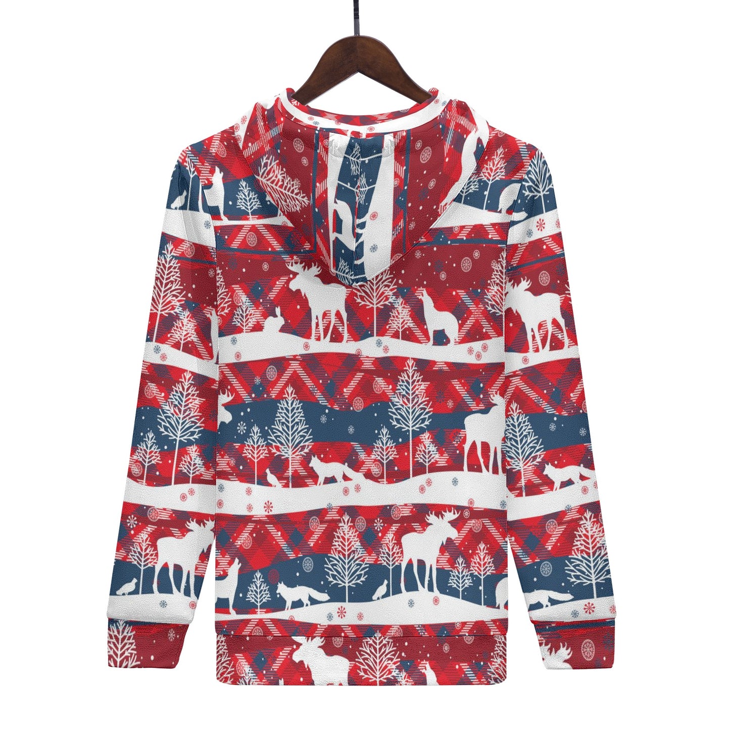 Mens All Over Print Hoodie