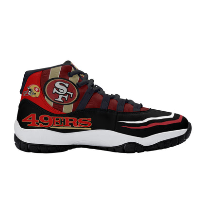 Mens High Top Retro Basketball Sneakers