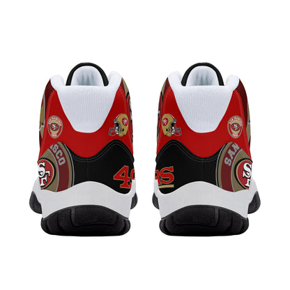 Mens High Top Retro Basketball Sneakers