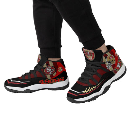 Mens High Top Retro Basketball Sneakers