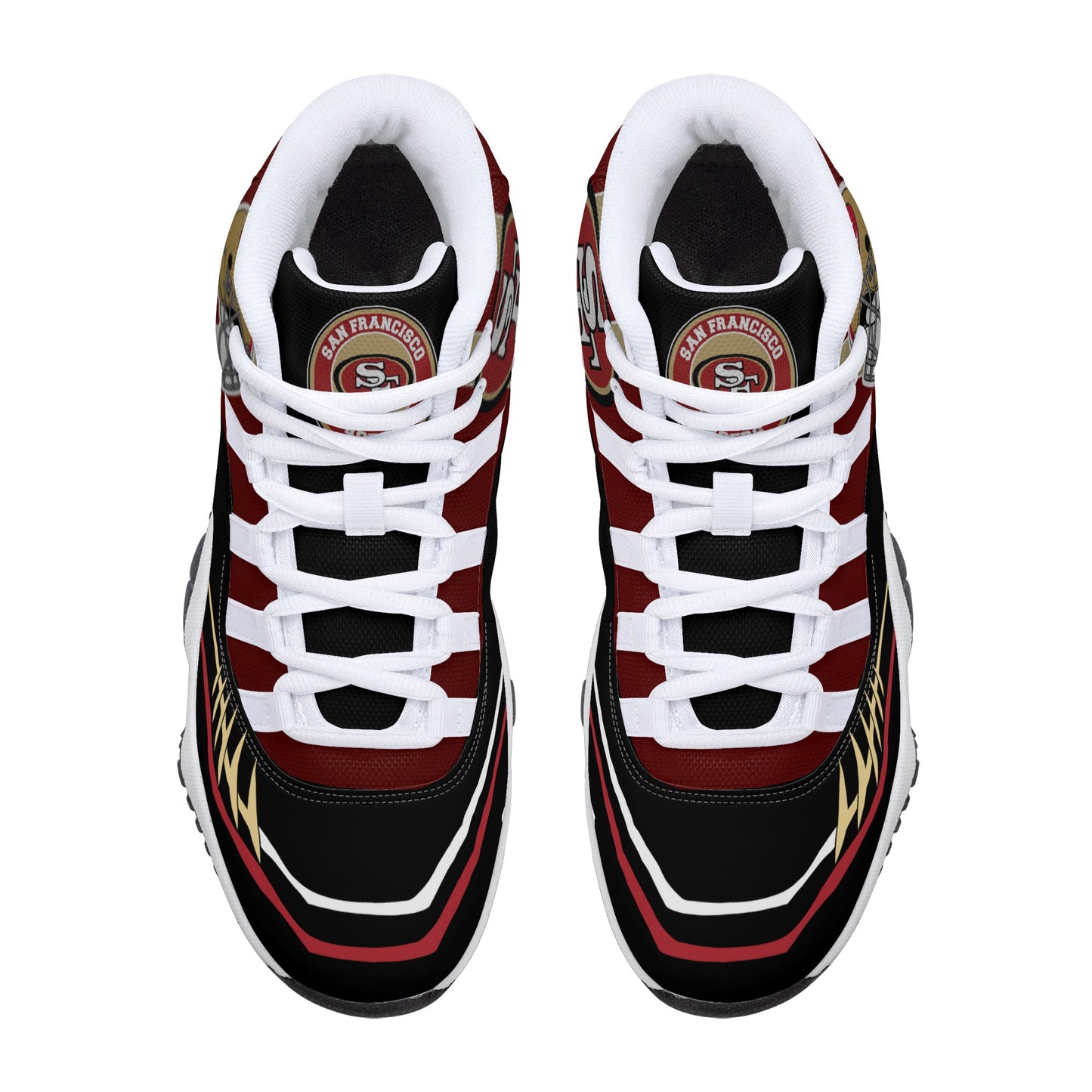 Mens High Top Retro Basketball Sneakers