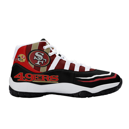 Mens High Top Retro Basketball Sneakers