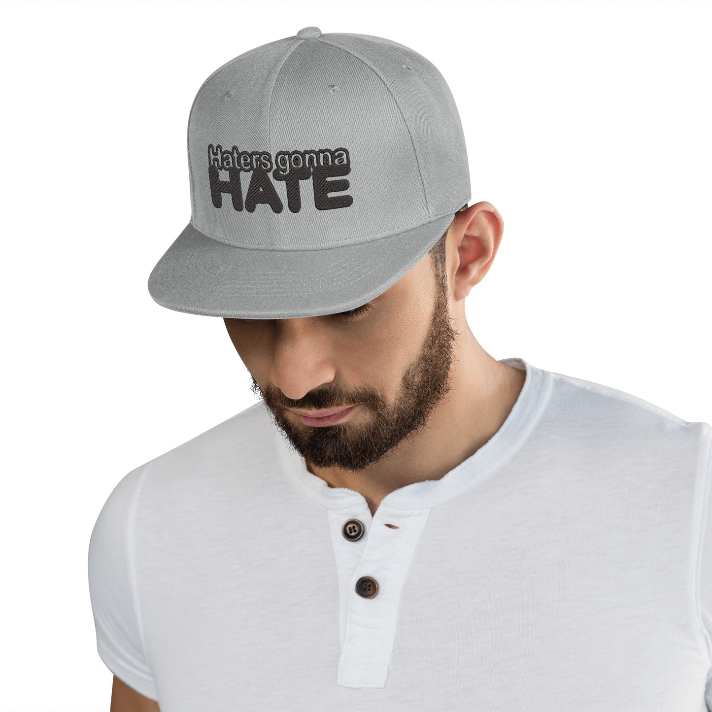 All Over Embroidered Hip-hop Hats