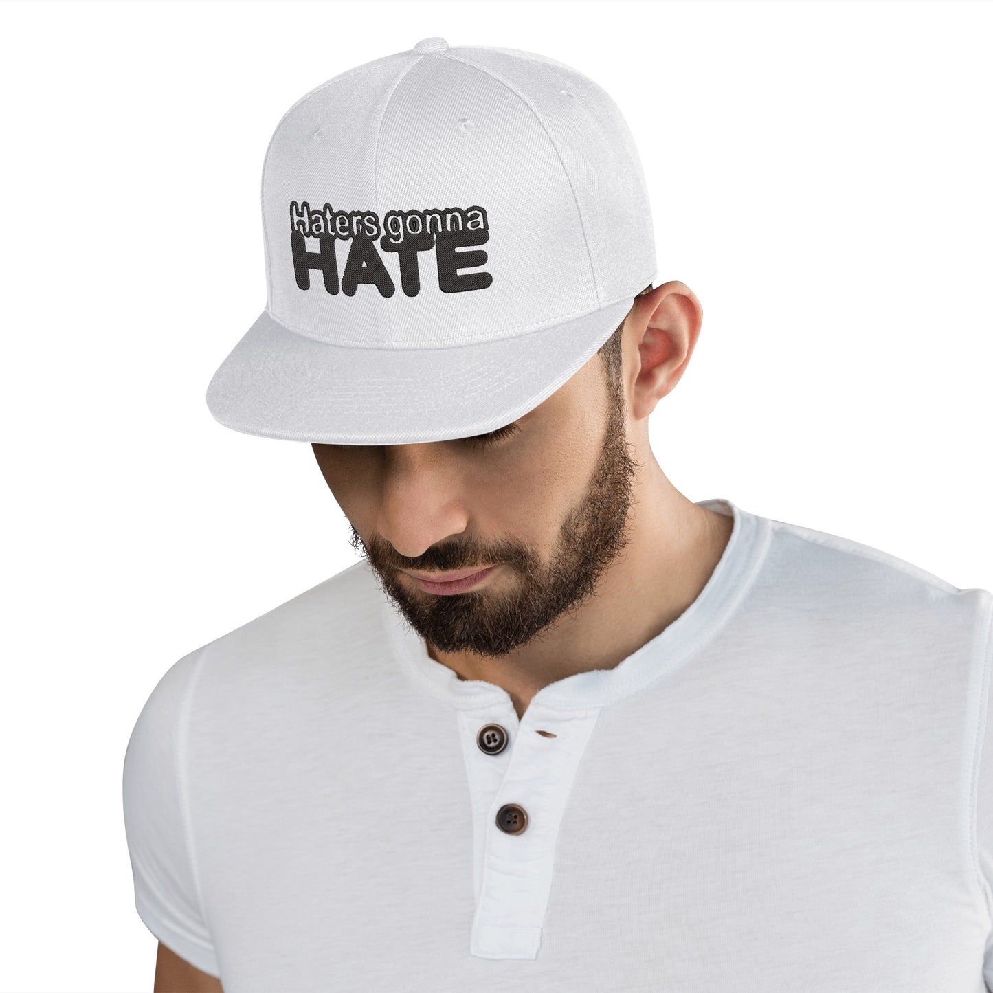 All Over Embroidered Hip-hop Hats