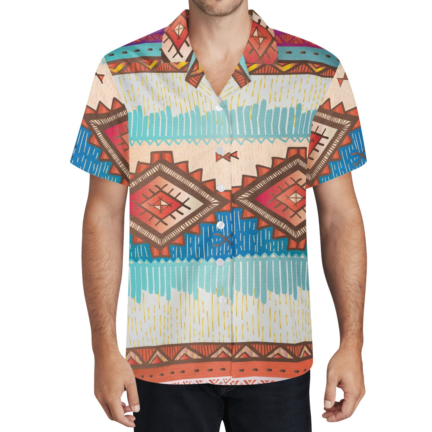 Mens Hawaiian Casual Shirt