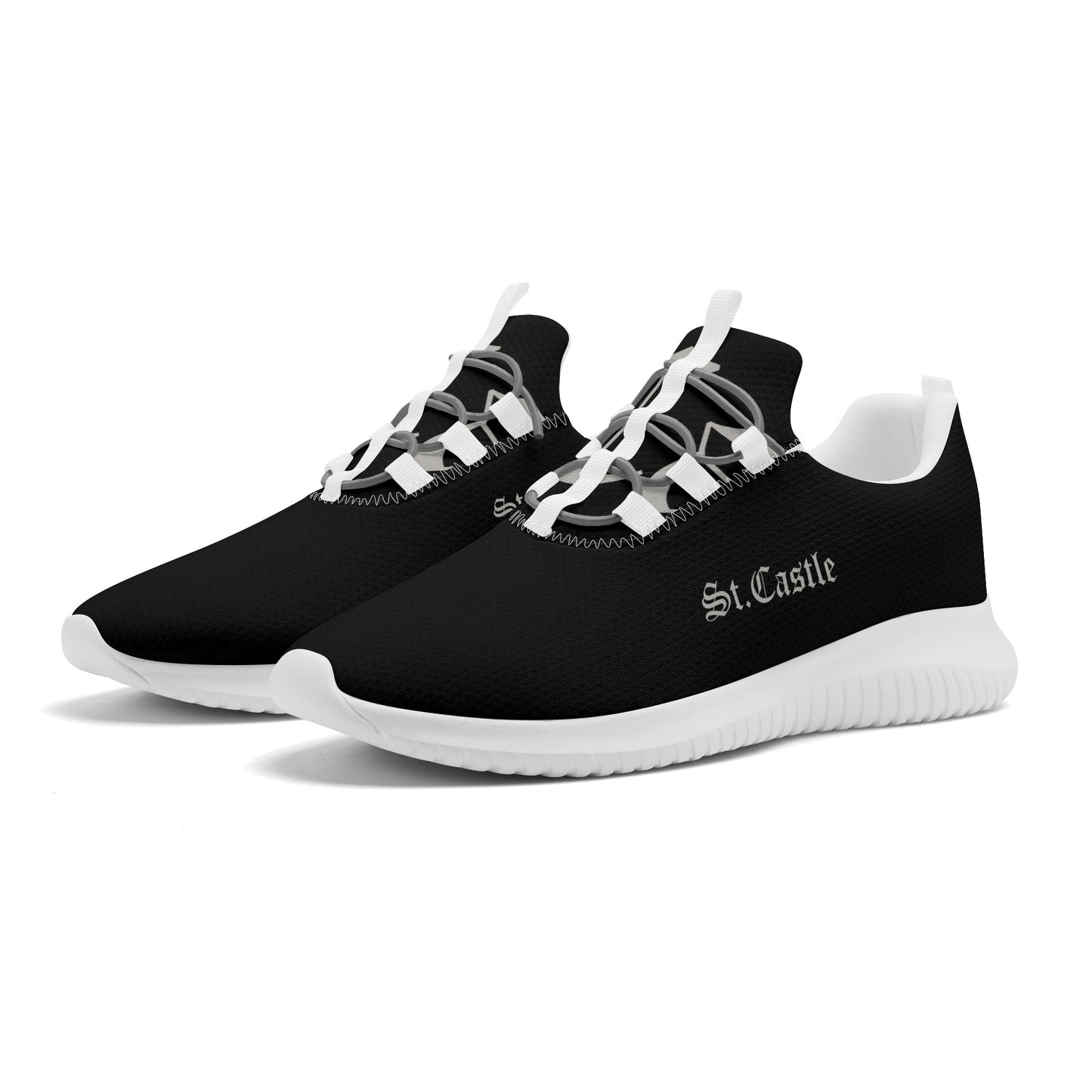 Womens New Lace Up Front Runing Shoes ST.CASTLE