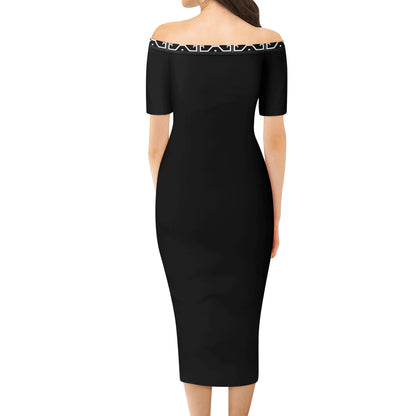 Womens Off The Shoulder Office Lady Dress St,Castle