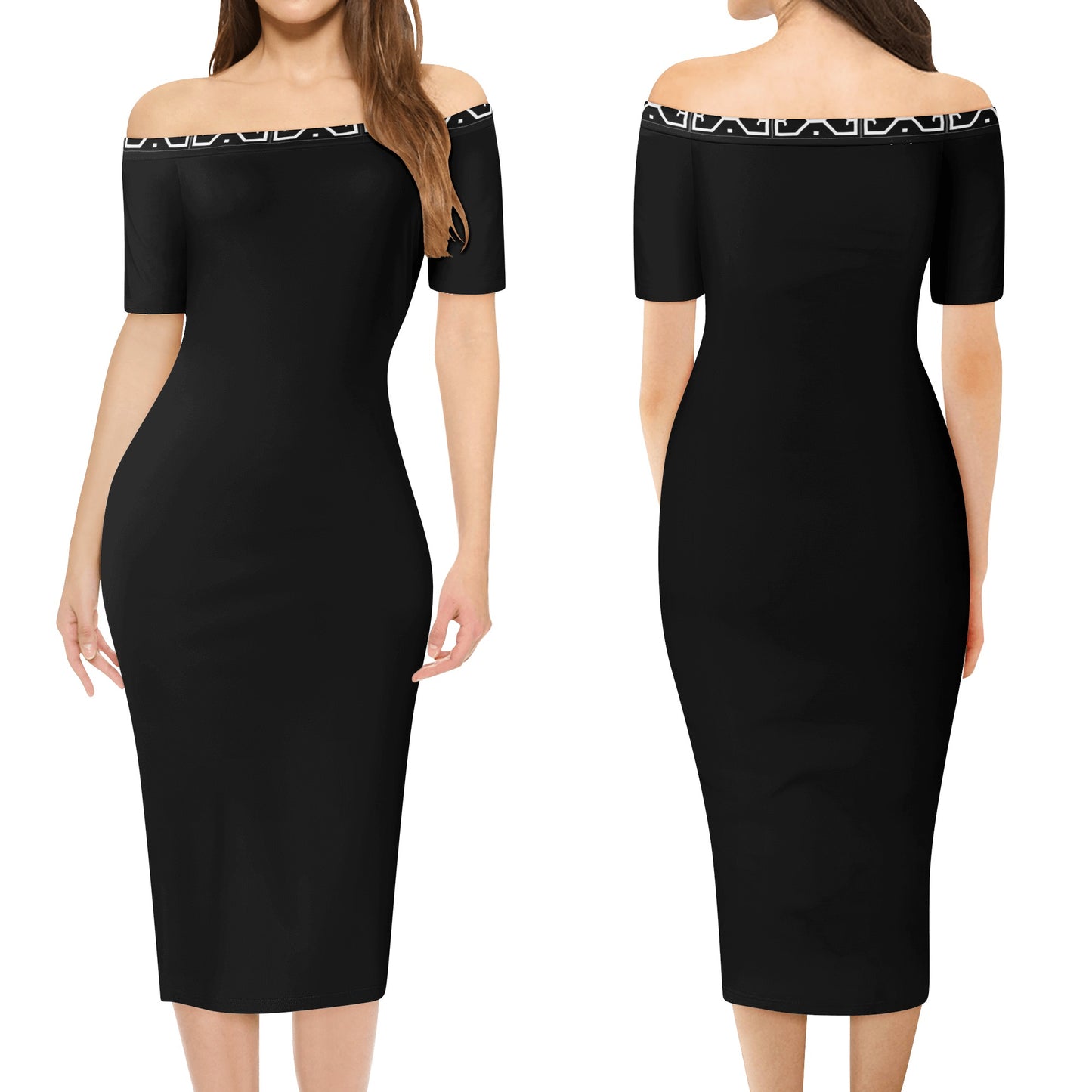 Womens Off The Shoulder Office Lady Dress St,Castle