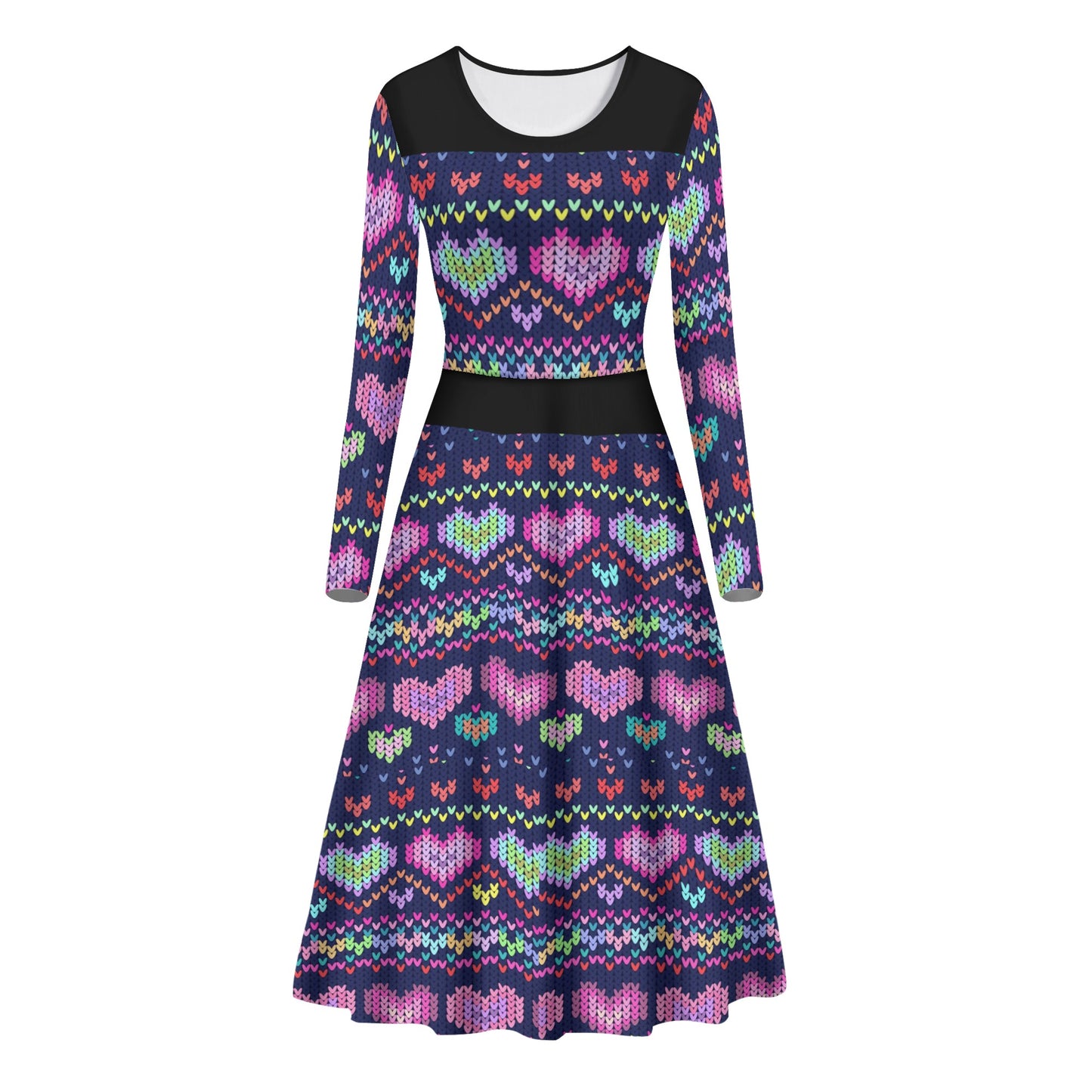 Womens Long Sleeve Dance Dress St.Castle