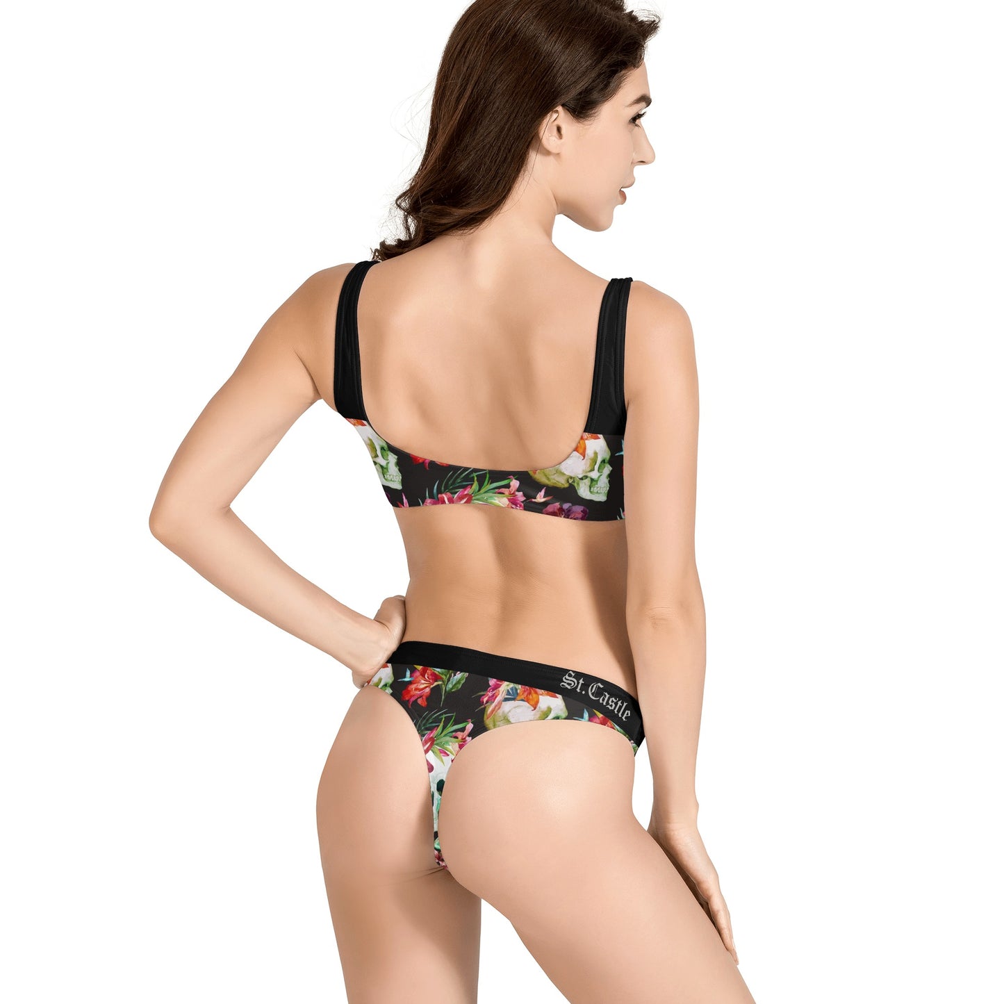 Womens Bow Front Bikinis Swimsuit DIA St.Castle