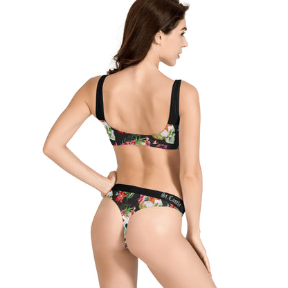 Womens Bow Front Bikinis Swimsuit DIA St.Castle