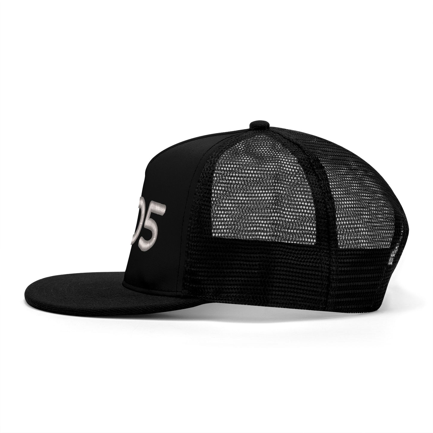 Embroidered Front  Mesh Hip-hop Hats