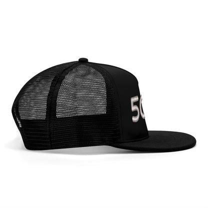 Embroidered Front  Mesh Hip-hop Hats