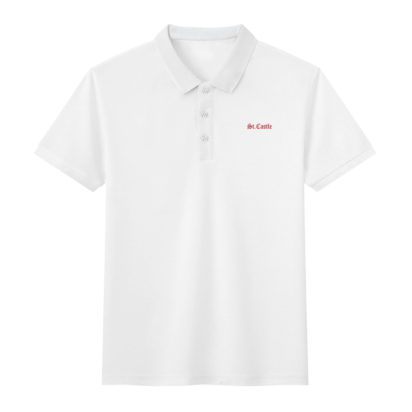 Cotton Polo Shirt With Logo St castle