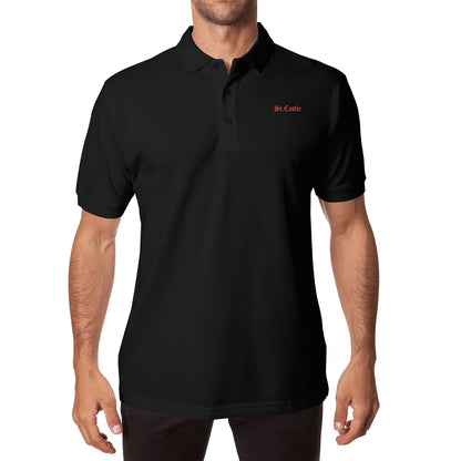 Cotton Polo Shirt With Logo St castle