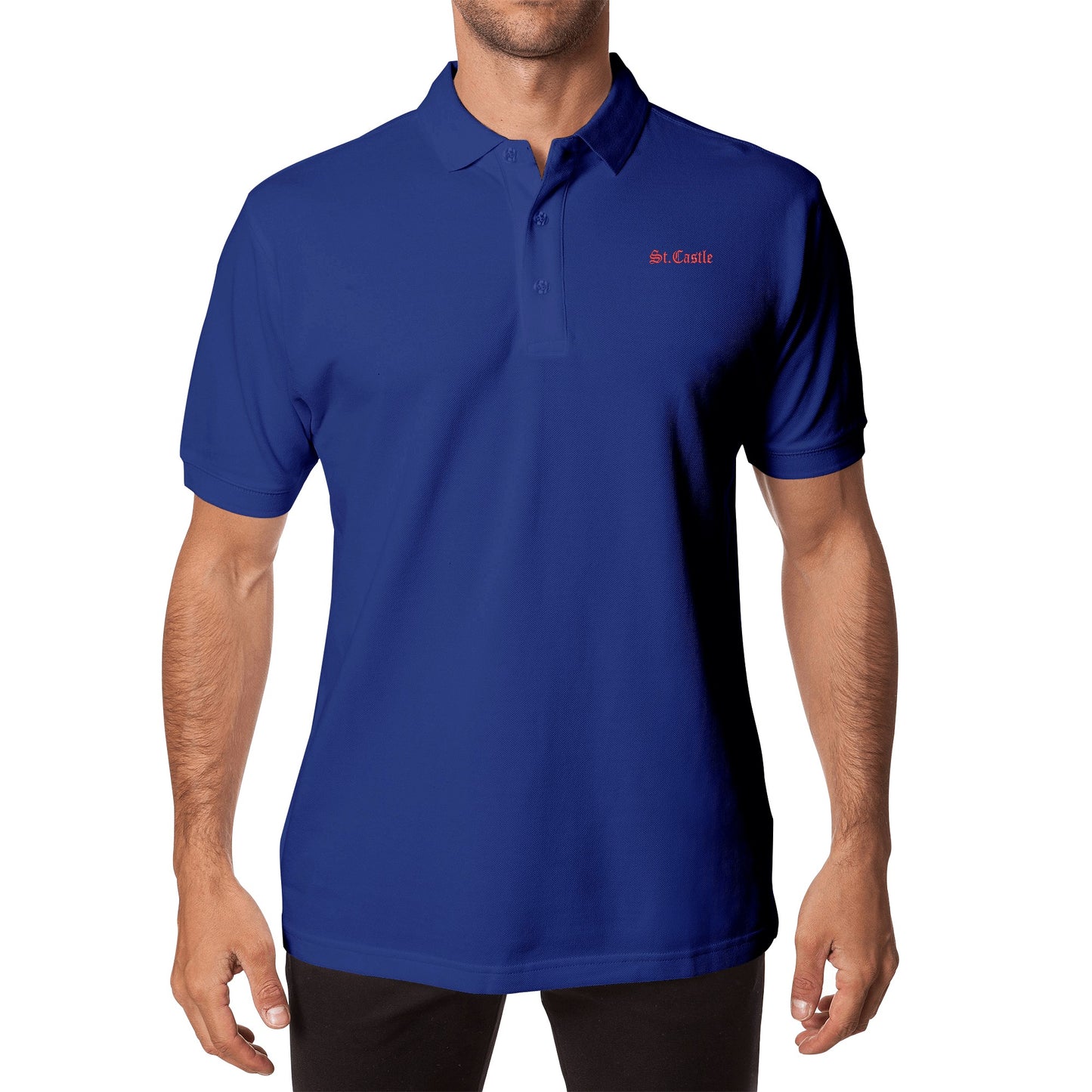 Cotton Polo Shirt With Logo St castle