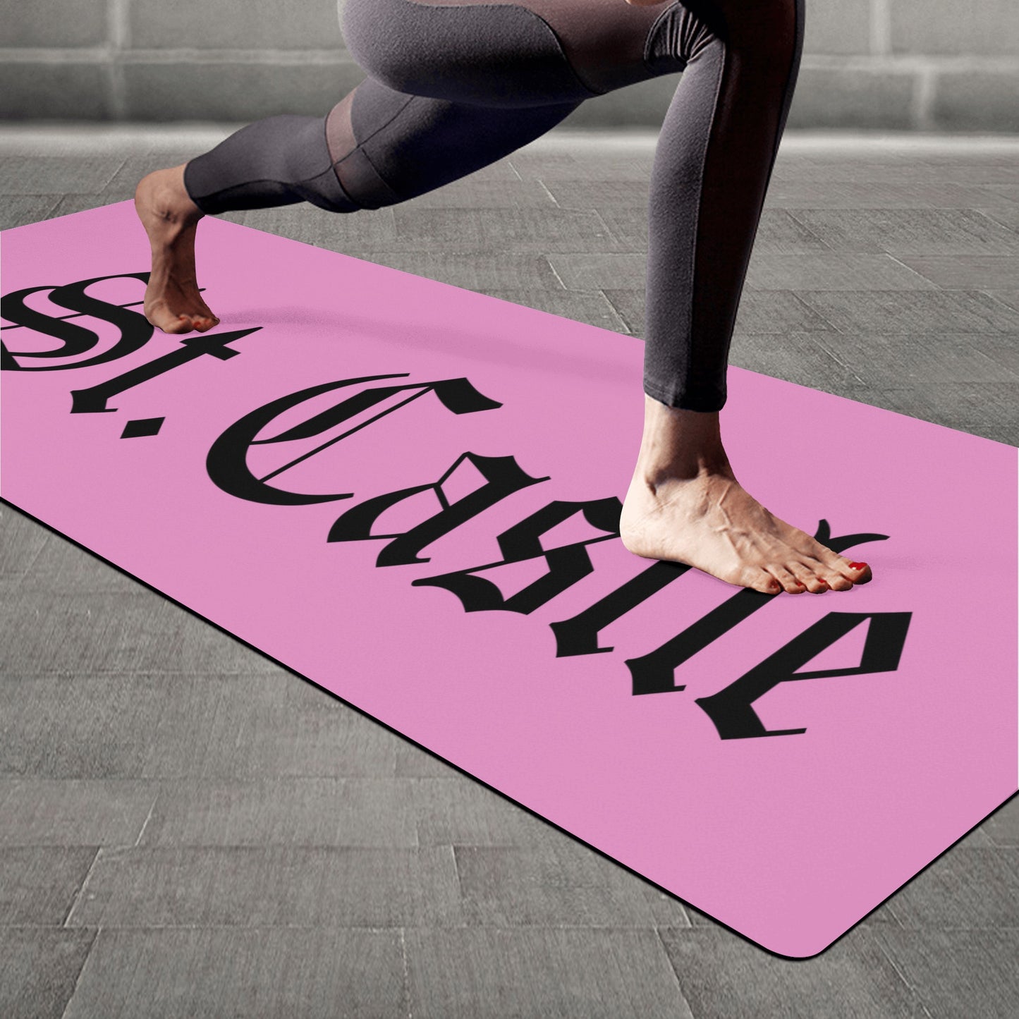 4mm Rubber Yoga Mat St. Castle