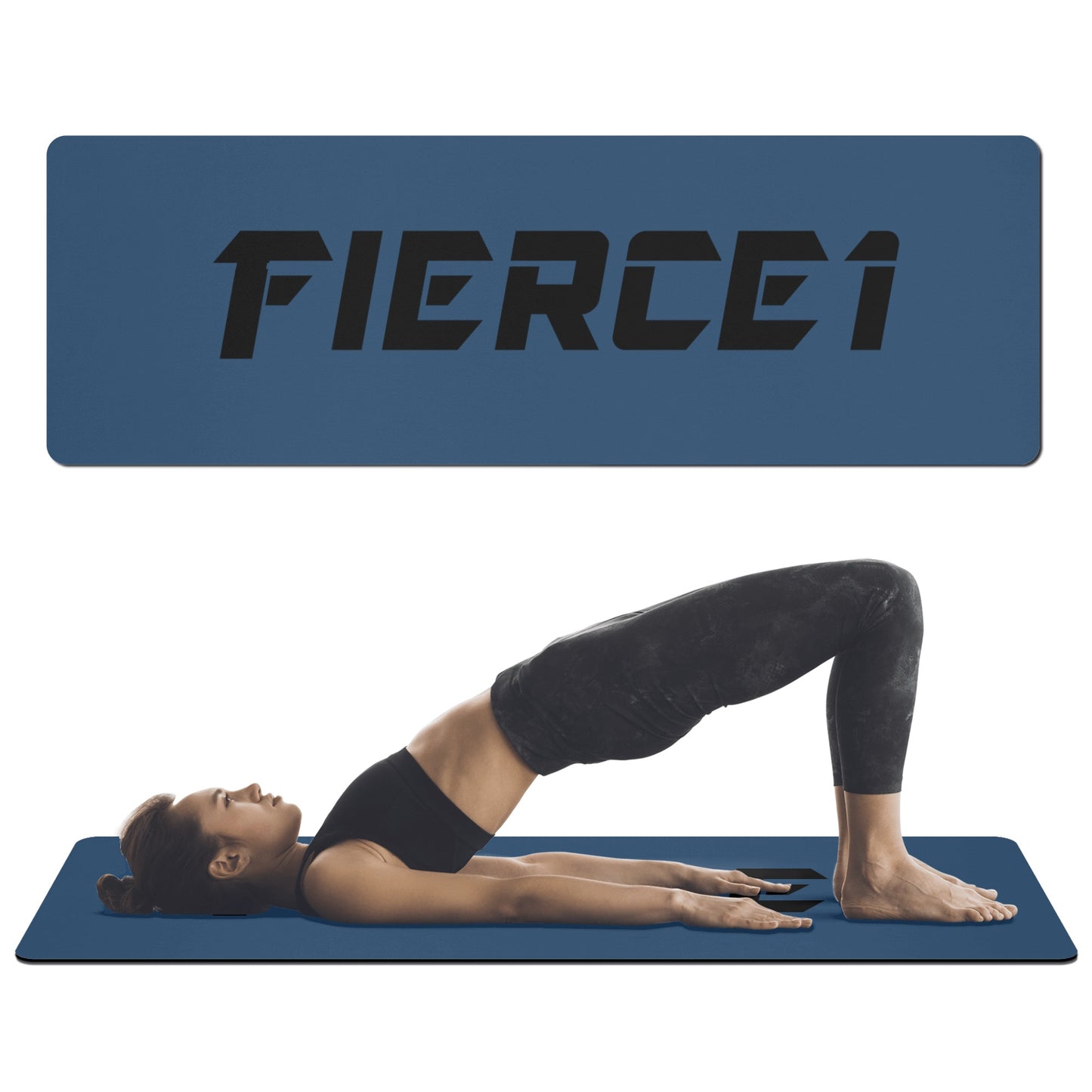 4mm Rubber Yoga Mat Fierce1