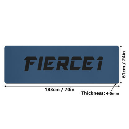 4mm Rubber Yoga Mat Fierce1