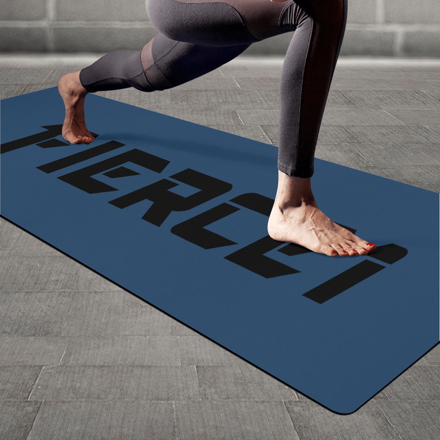 4mm Rubber Yoga Mat Fierce1