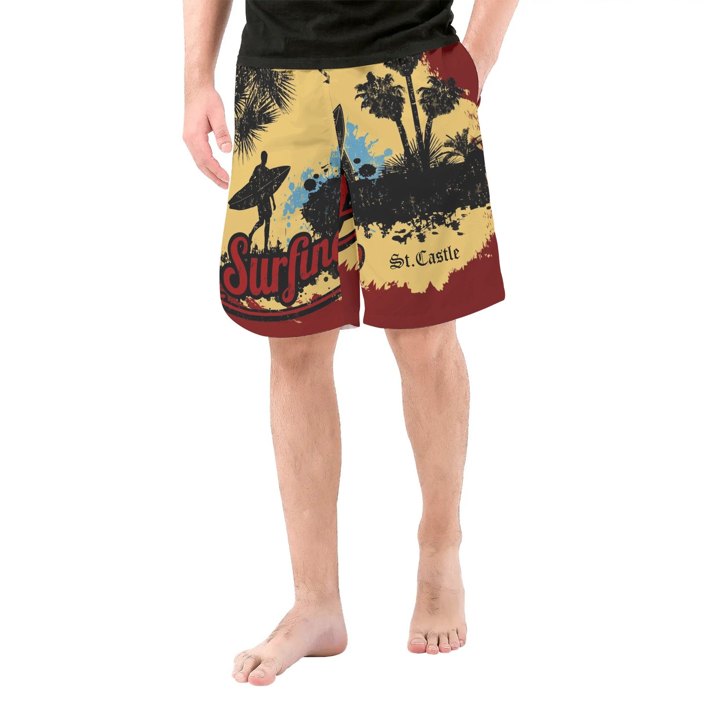 Mens All Over Print Board Shorts