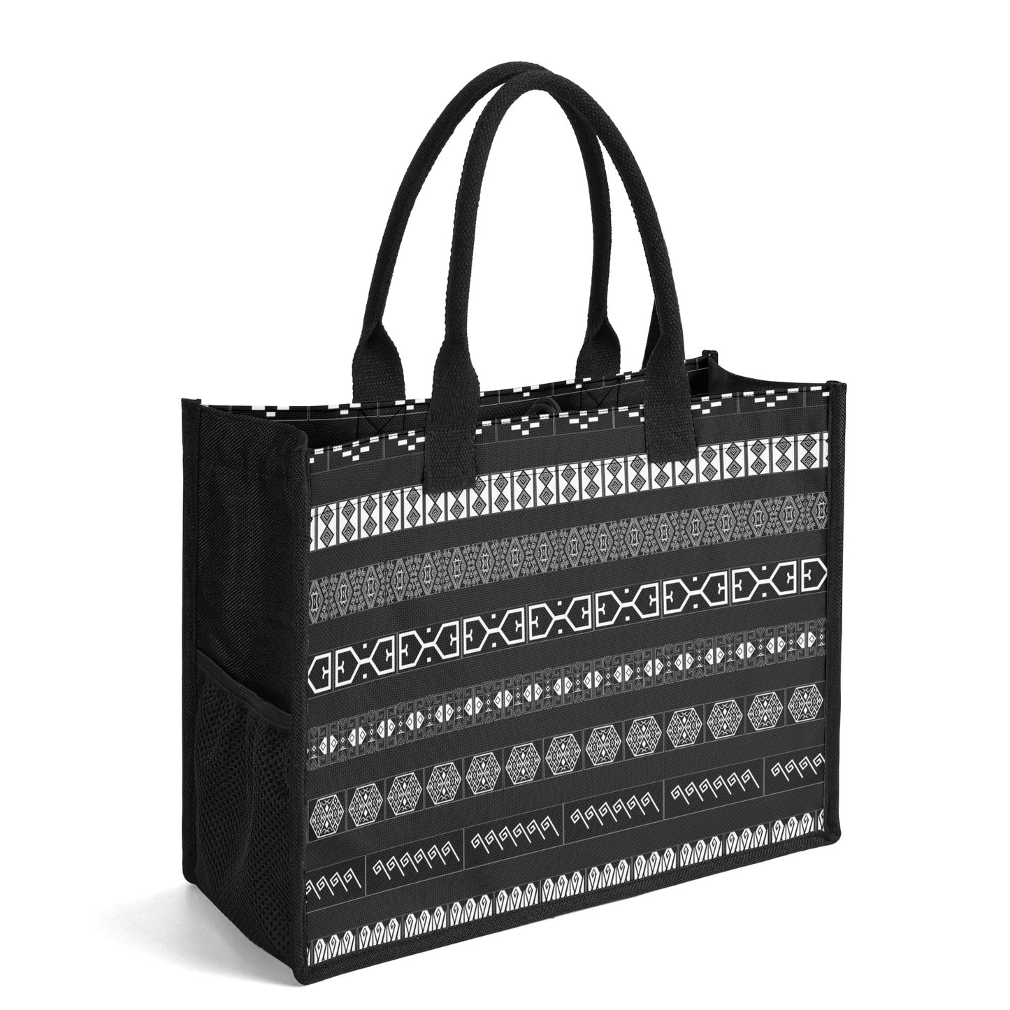 Premium All-Over Print Canvas Tote Bag（3 layers）