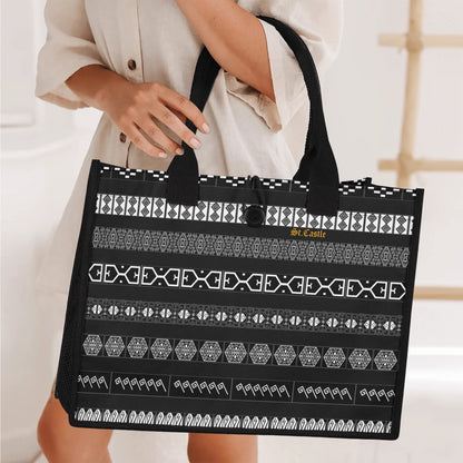 Premium All-Over Print Canvas Tote Bag（3 layers）