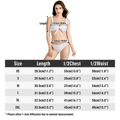 Womens Bow Front Bikinis Swimsuit Hot St.Castle