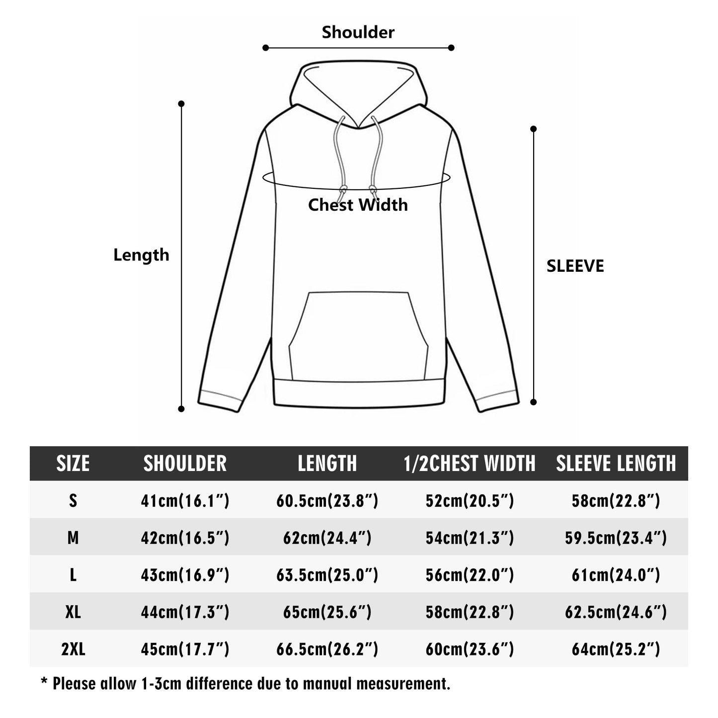 Womens Lightweight All Over Printing Hoodie Sweatshirt