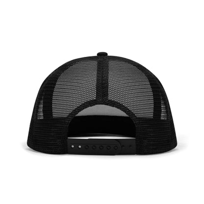 Embroidered Front  Mesh Hip-hop Hats