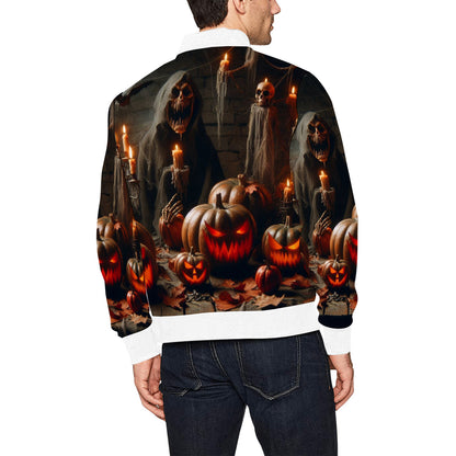 Men's All Over Print Bomber Jacket (Model H31)