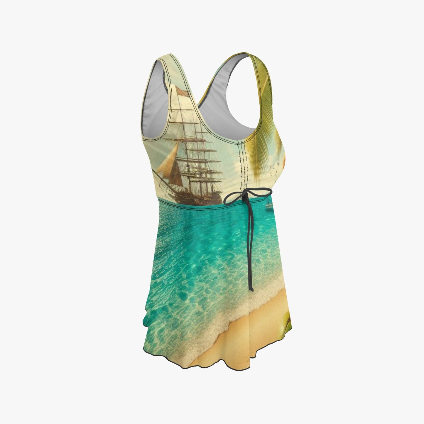 1030. Women's Two-Piece Swimsuit St. Castle