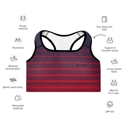 Padded Sports Bra Saint Castle