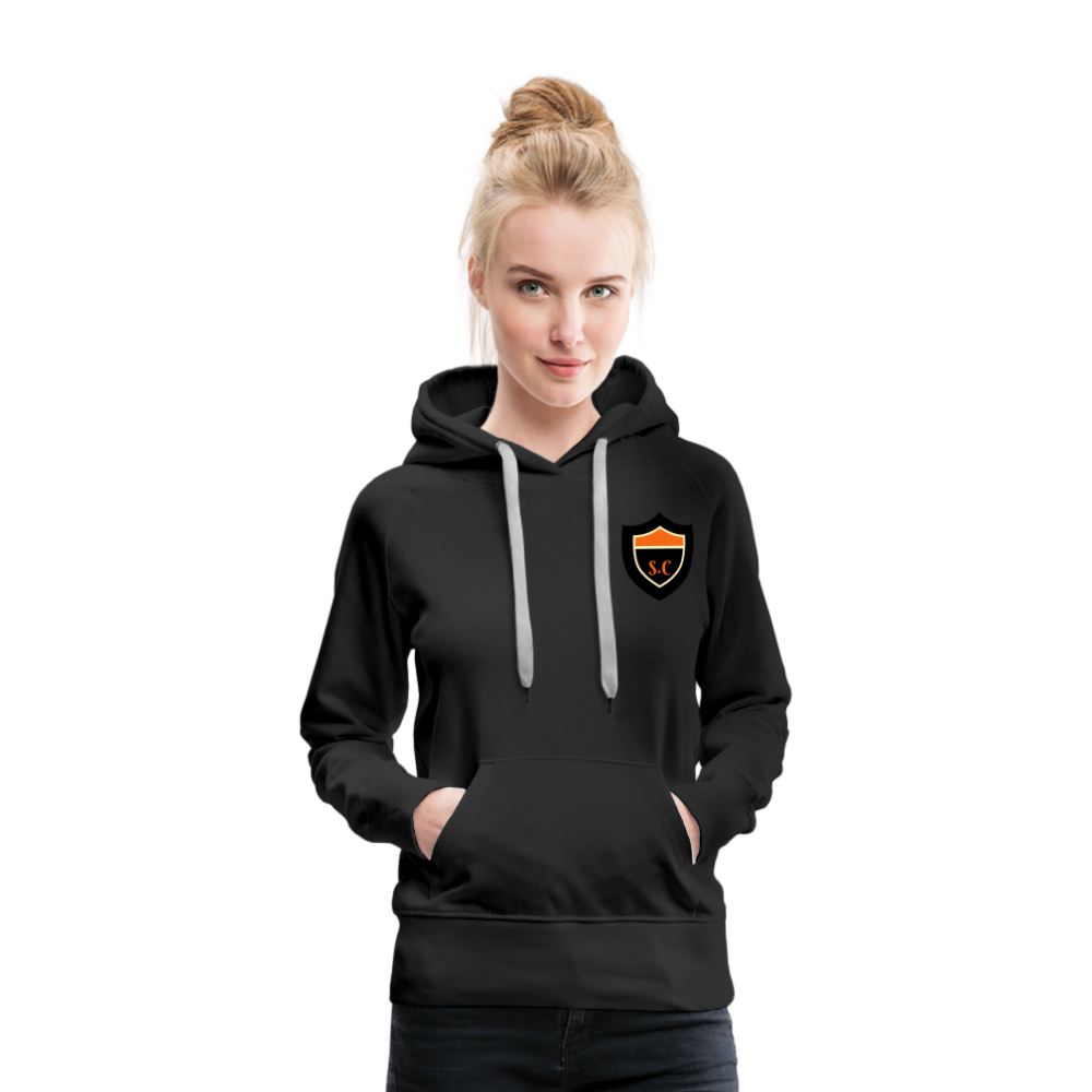 Women’s Premium Hoodie St.Castle - black