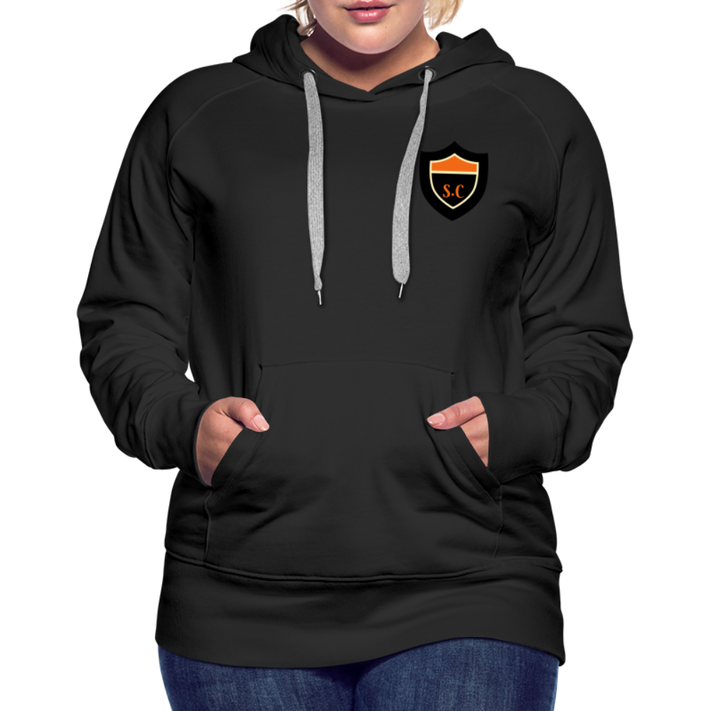 Women’s Premium Hoodie St.Castle - black