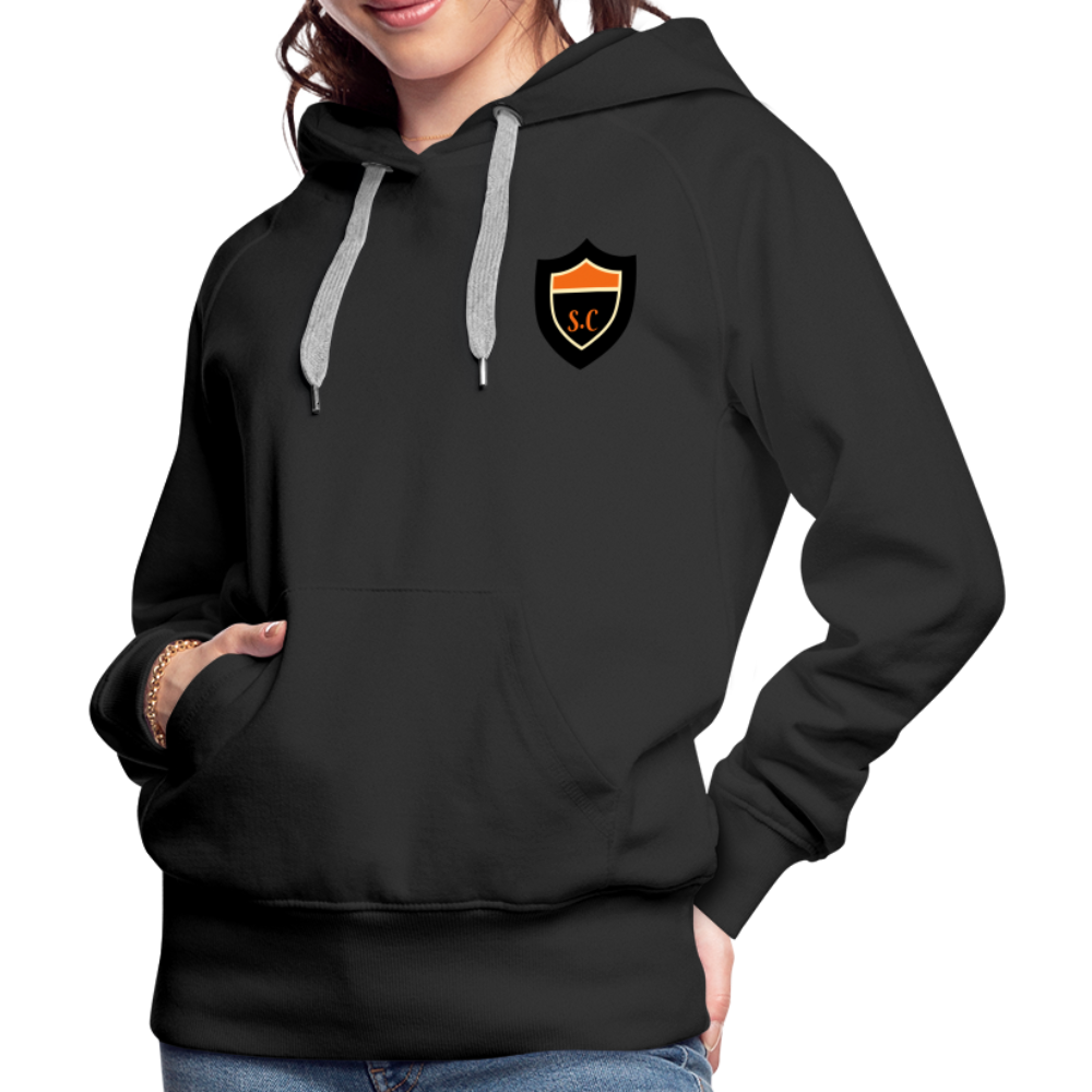 Women’s Premium Hoodie St.Castle - black