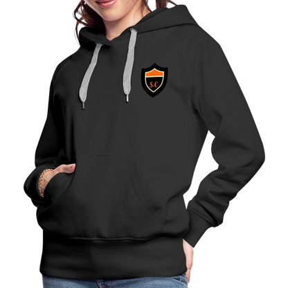 Women’s Premium Hoodie St.Castle - black