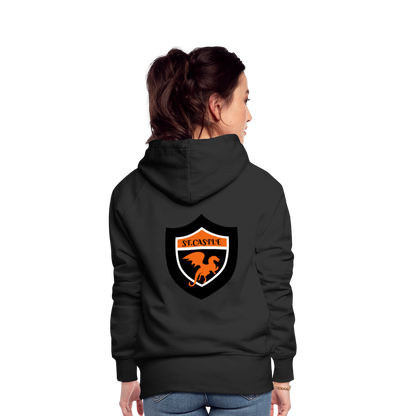 Women’s Premium Hoodie St.Castle - black