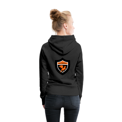 Women’s Premium Hoodie St.Castle - black