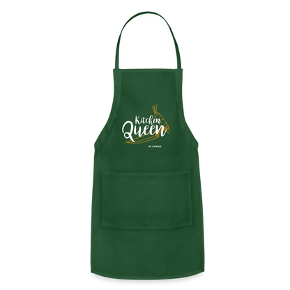 St.Castle Adjustable Apron - forest green