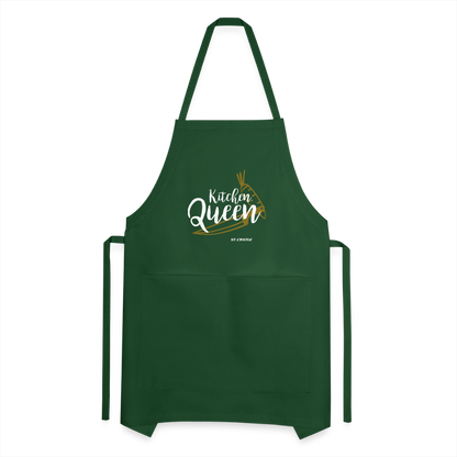 St.Castle Adjustable Apron - forest green