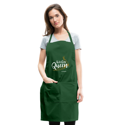 St.Castle Adjustable Apron - forest green