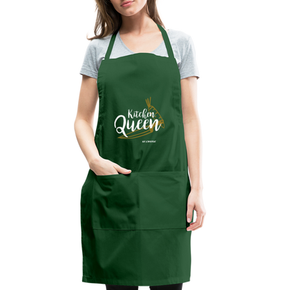 St.Castle Adjustable Apron - forest green