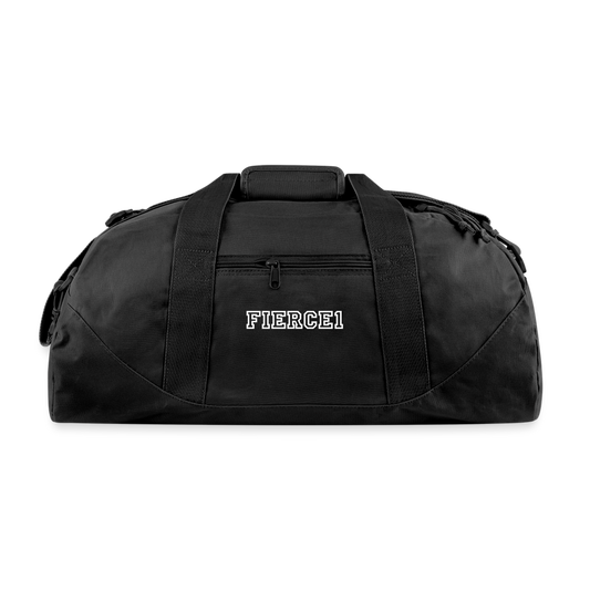 Recycled Duffel Bag - black