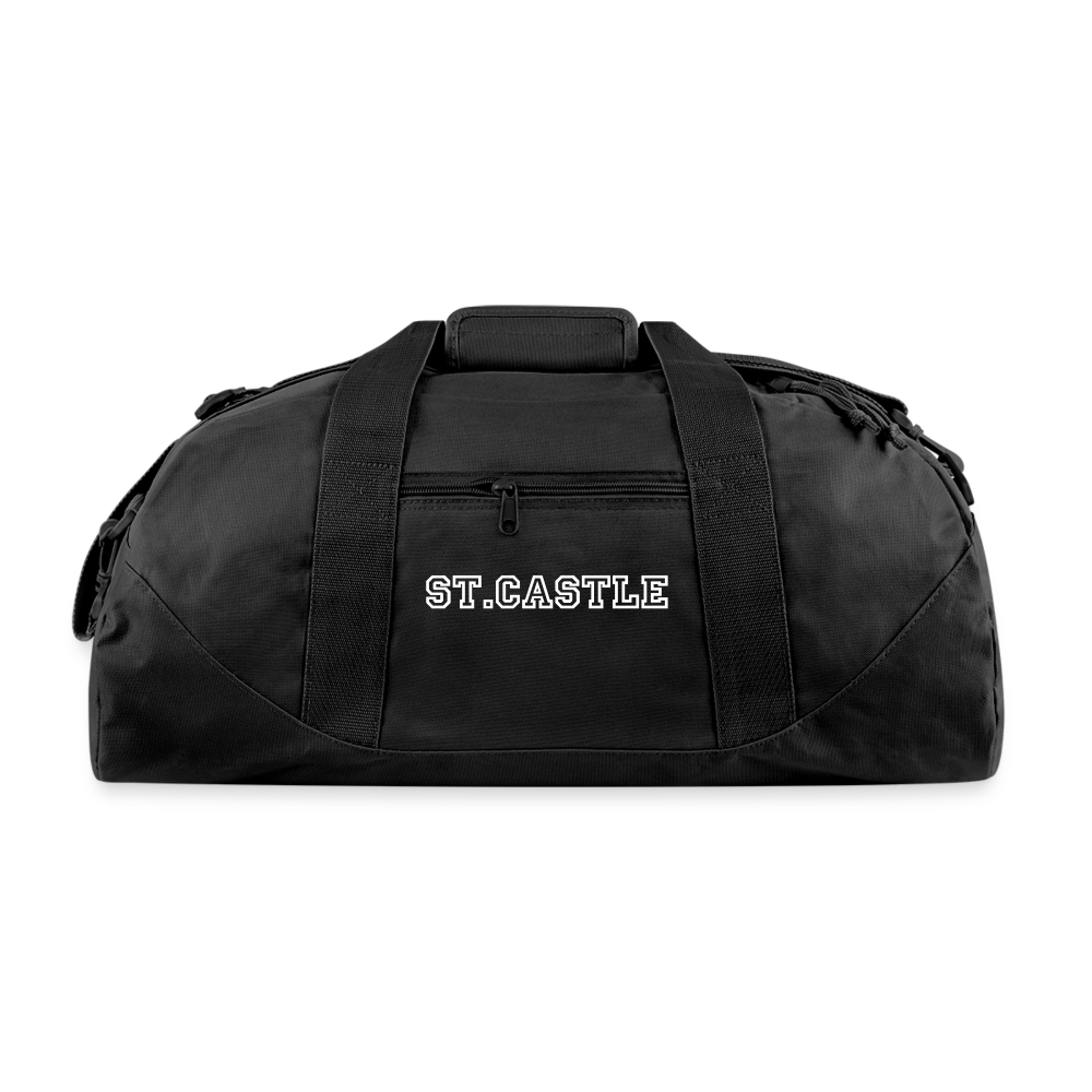 Recycled Duffel Bag ST.CASTLE - black