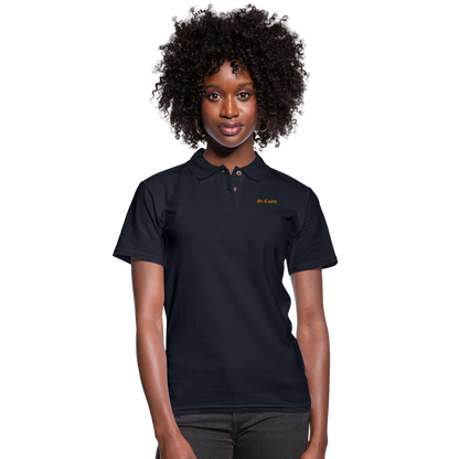 Women's Pique Polo Shirt St.Castle - midnight navy